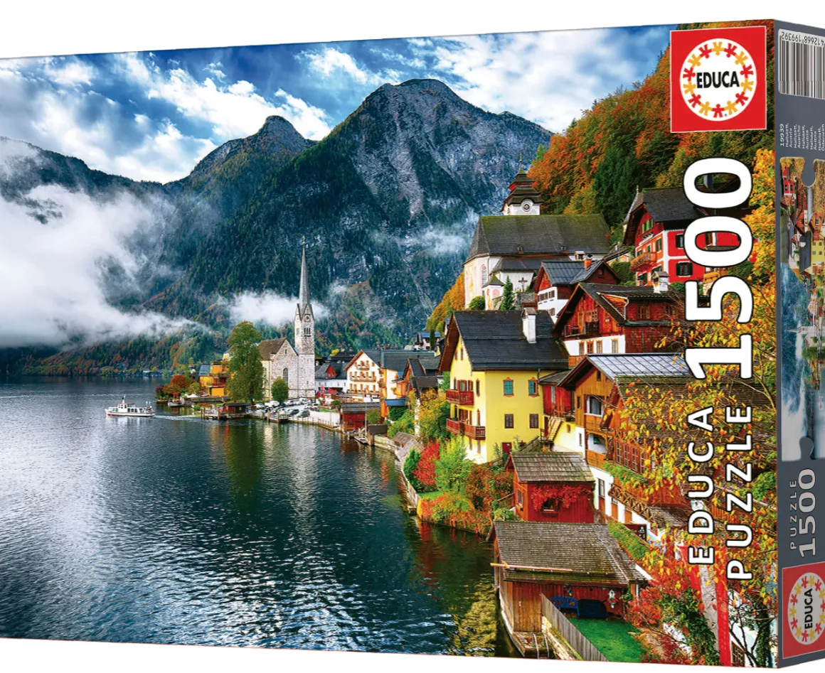 Educa Hallstatt - Oostenrijk - legpuzzel van 1500 stukjes