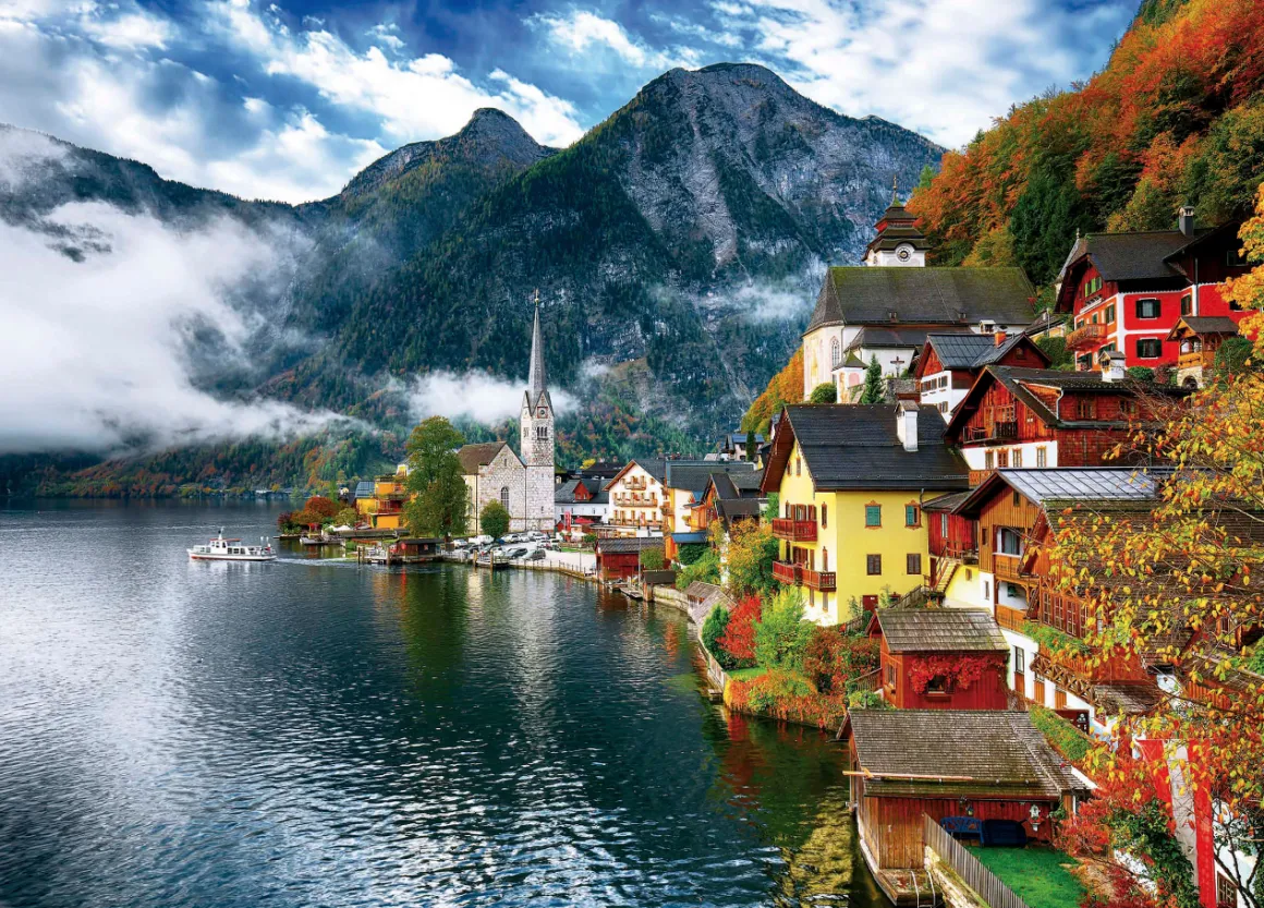 Educa Hallstatt - Oostenrijk - legpuzzel van 1500 stukjes