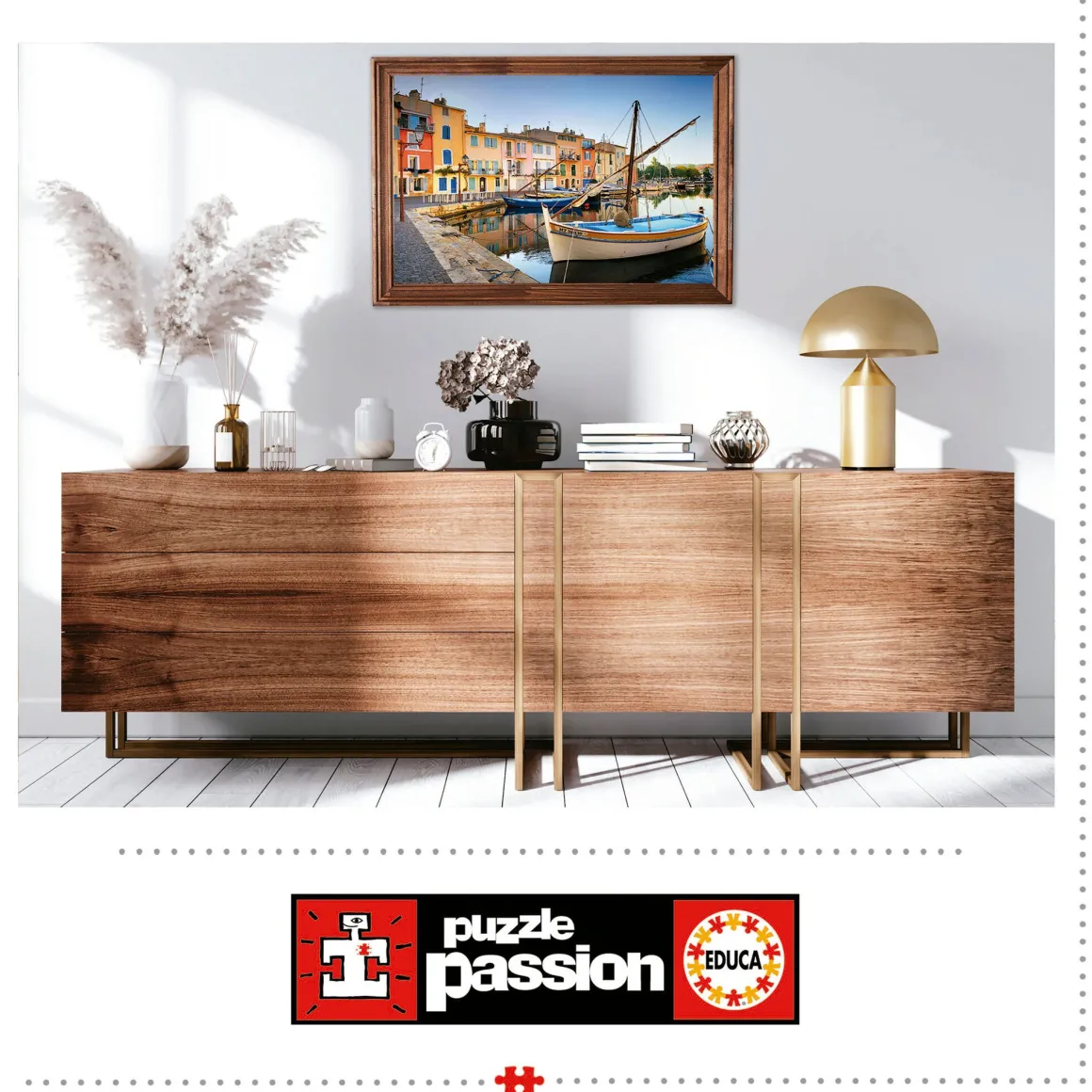 Educa Haven van Martigues, Provence - puzzel 1000 stukjes
