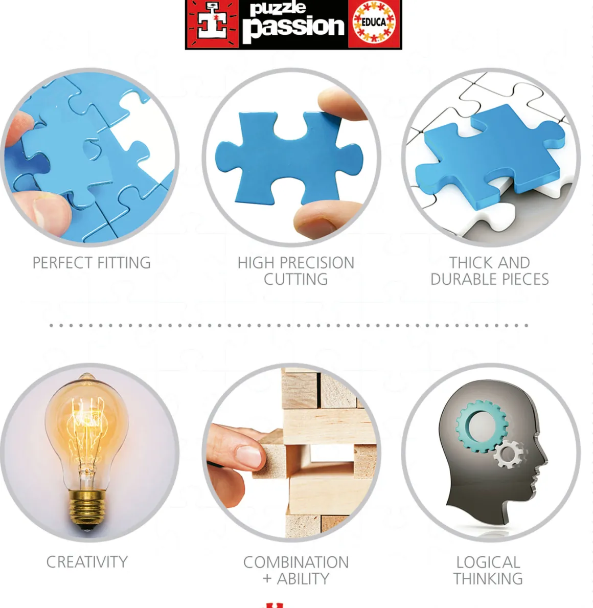 Educa Het Leven - Panorama - puzzel van 3000 stukjes
