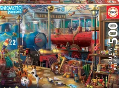 Educa Het treinstation - legpuzzel van 500 stukjes