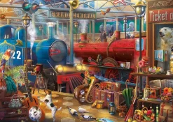 Educa Het treinstation - legpuzzel van 500 stukjes