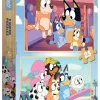 Educa HOUT: Bluey - 2 x 25 stukjes
