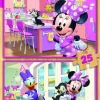 Educa HOUT: Minnie and the Happy Helpers - 2 puzzels x 25 stukjes