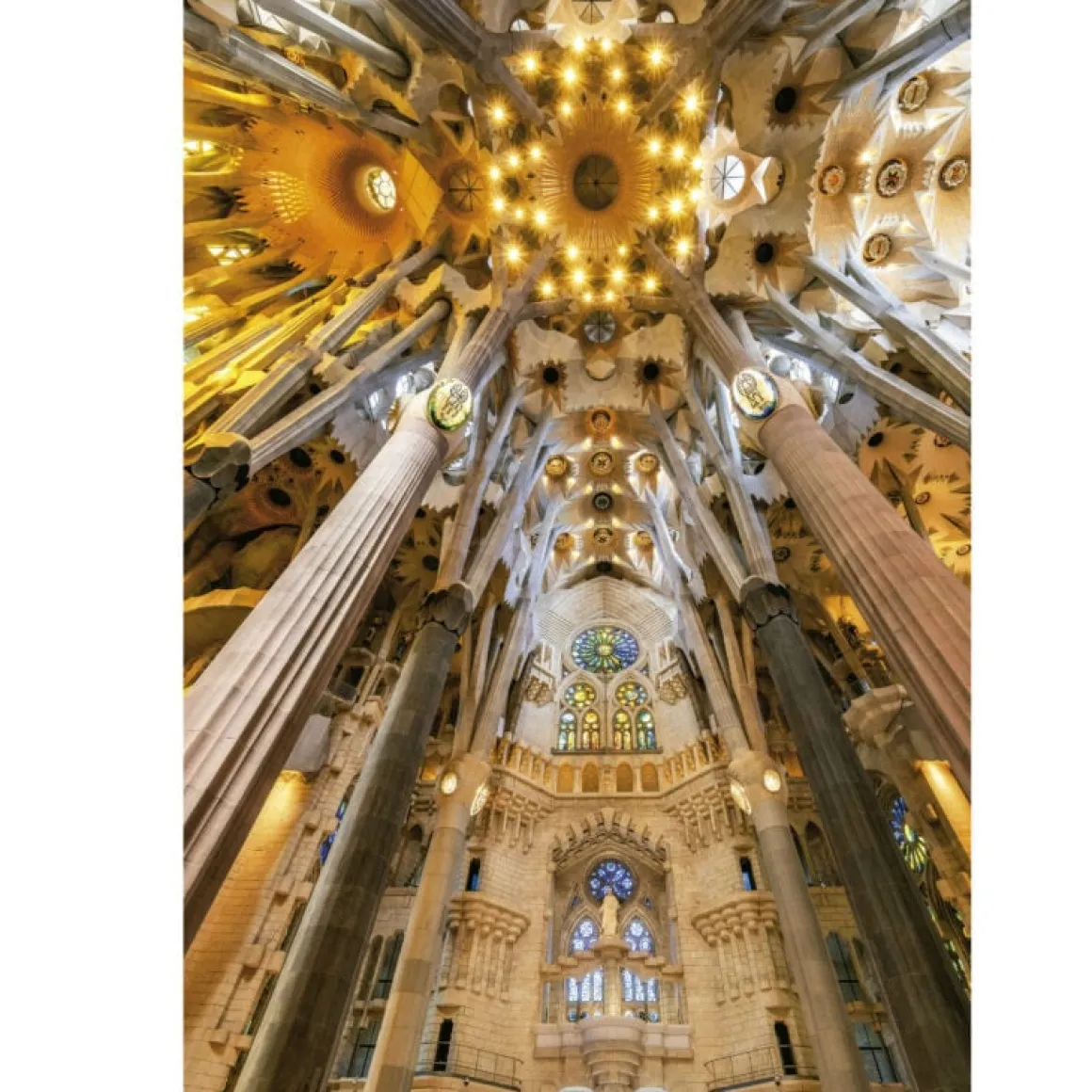Educa Interieur van de Sagrada Familia - puzzel 1000 stukjes