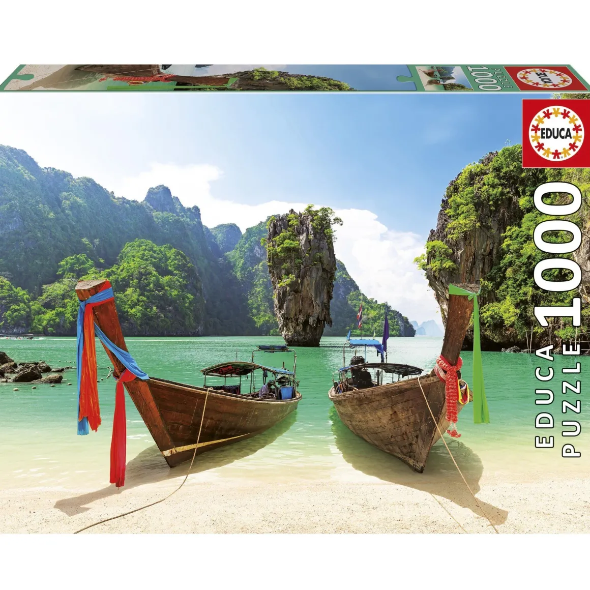 Educa James Bond Eiland in Thailand - puzzel 1000 stukjes