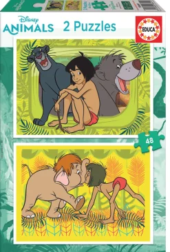 Educa Jungleboek - 2 x 48 stukjes