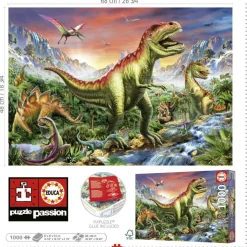 Educa Jurassic Forest - puzzel 1000 stukjes