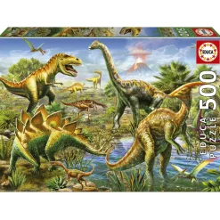 Educa Jurassic hof - legpuzzel van 500 stukjes