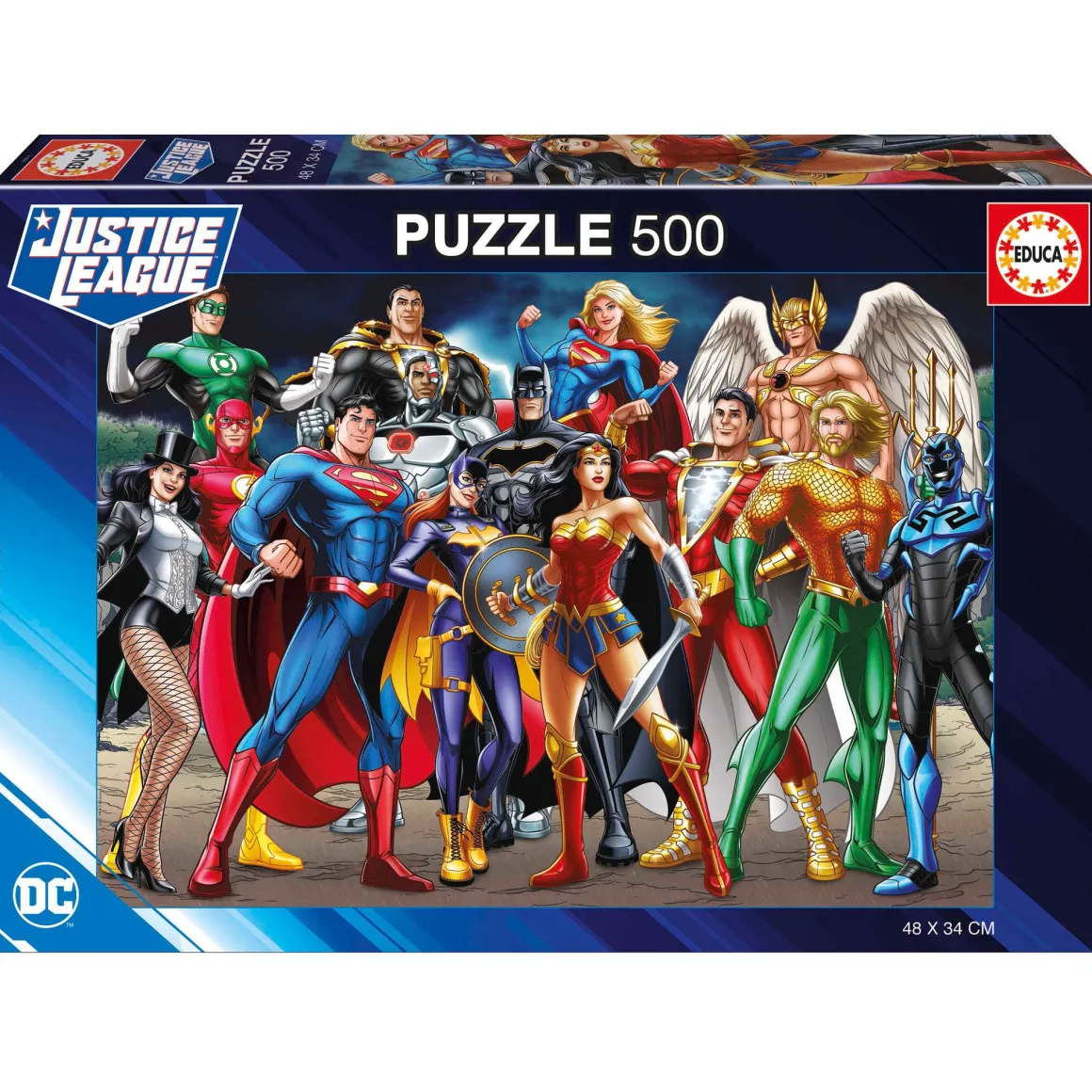 Educa Justice League - DC Comics - legpuzzel van 500 stukjes