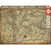 Educa Kaart van de Wereld - puzzel van 3000 stukjes