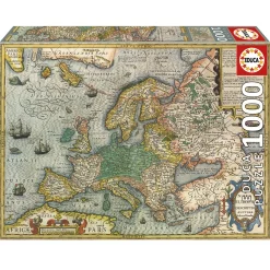 Educa Kaart van Europa - puzzel 1000 stukjes