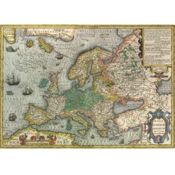 Educa Kaart van Europa - puzzel 1000 stukjes
