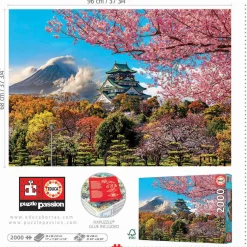 Educa Kasteel van Osaka - puzzel van 2000 stukjes