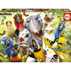 Educa Kijk eens naar het vogeltje - Selfie - legpuzzel van 500 stukjes