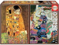 Educa Klimt - 2 x 1000 stukjes legpuzzel