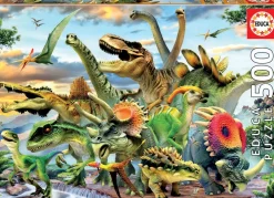 Educa Machtige dinosaurussen - legpuzzel van 500 stukjes