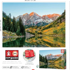 Educa Maroon Bells - puzzel van 2000 stukjes