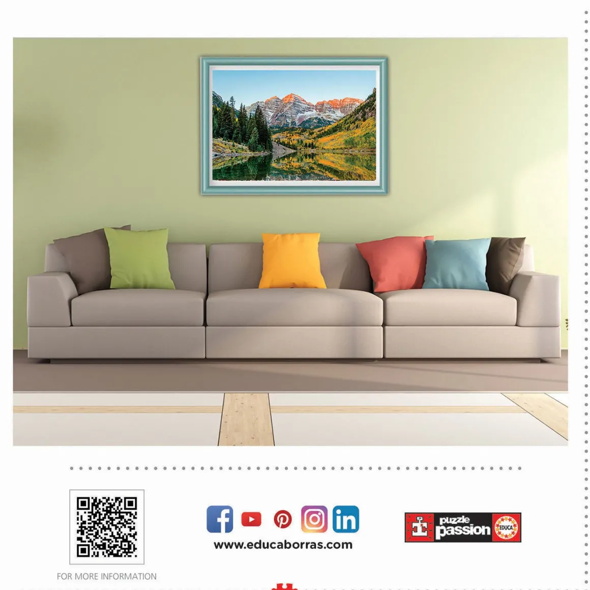 Educa Maroon Bells - puzzel van 2000 stukjes
