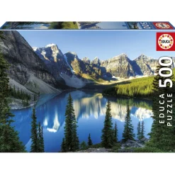 Educa Meer in Alberta - Canada - legpuzzel van 500 stukjes
