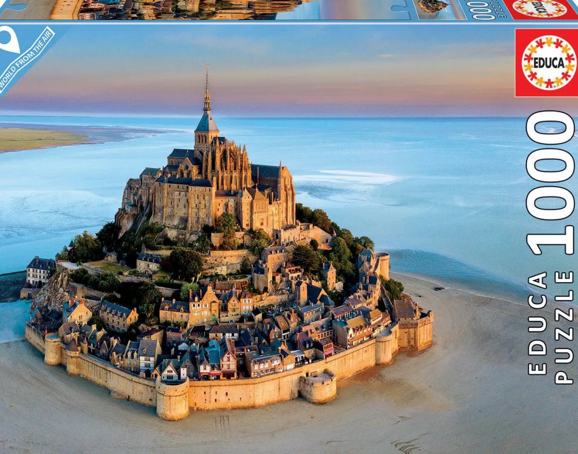 Educa Mont-Saint-Michel - puzzel 1000 stukjes
