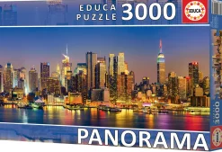 Educa New York Skyline Panorama - puzzel van 3000 stukjes