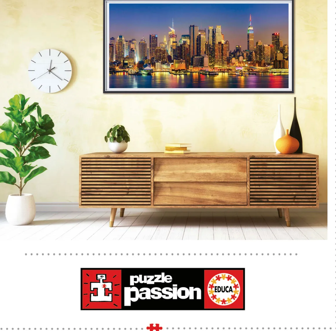 Educa New York Skyline Panorama - puzzel van 3000 stukjes