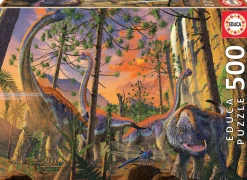 Educa Nieuwsgierige Dino - legpuzzel van 500 stukjes