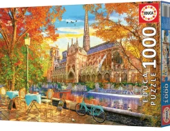 Educa Notre Dame in de Herfst - puzzel 1000 stukjes
