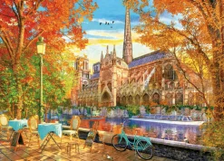Educa Notre Dame in de Herfst - puzzel 1000 stukjes