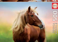 Educa Paard bij zonsopgang - legpuzzel van 500 stukjes