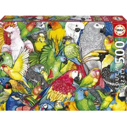 Educa Papegaaien - legpuzzel van 500 stukjes