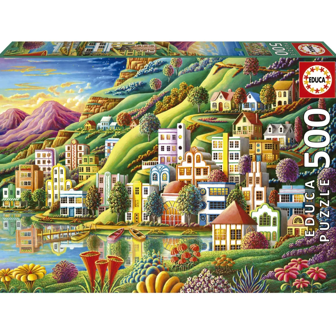 Educa Puerto Escondido - legpuzzel van 500 stukjes