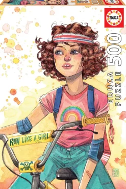 Educa Run like a Girl - legpuzzel van 500 stukjes