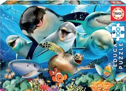 Educa Selfie onder water - puzzel van 100 stukjes