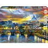 Educa Sint-Pietersbasiliek en Sint-Angelobrug - legpuzzel van 1500 stukjes