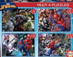 Educa Spiderman - 4 puzzels van 50 / 80 / 100 / 150 stukjes