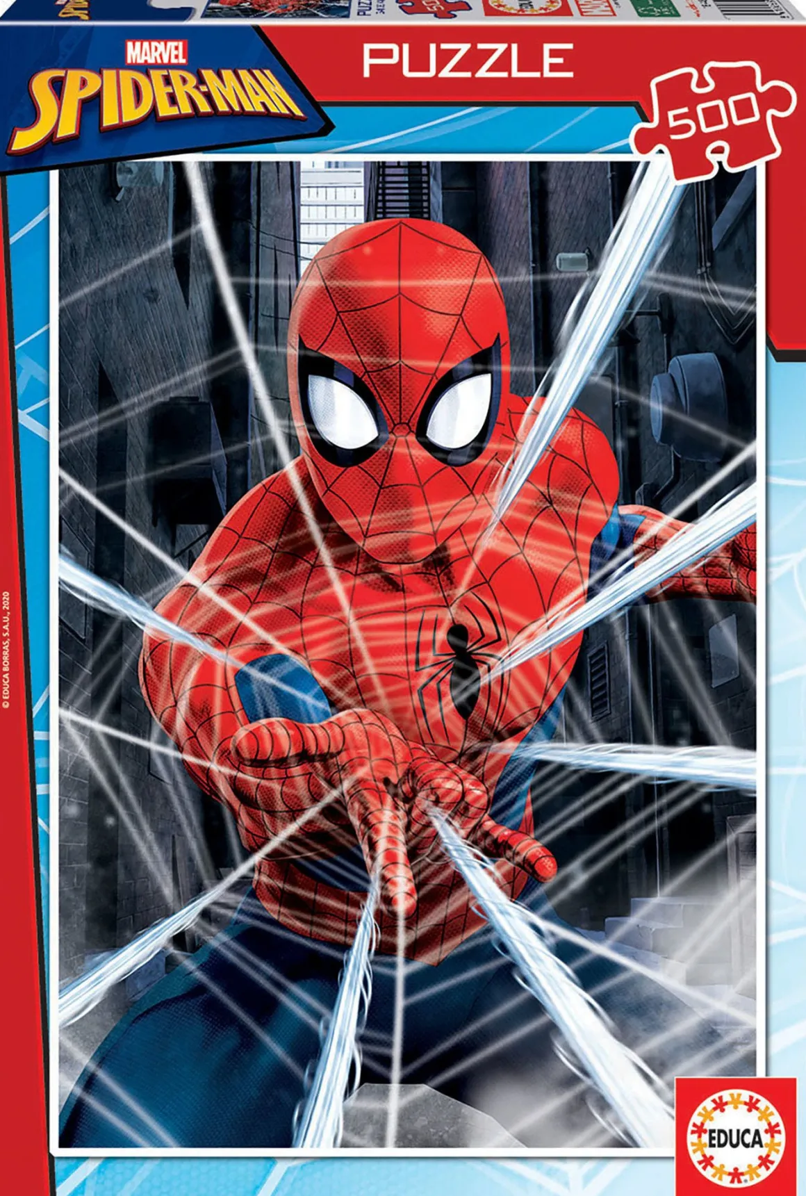 Educa Spiderman - puzzel van 500 stukjes