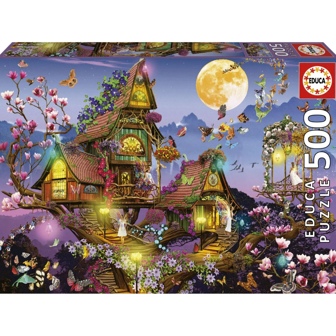 Educa Sprookjeshuis - legpuzzel van 500 stukjes