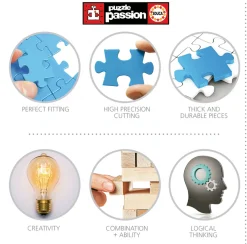 Educa Stad Van Dromen - puzzel van 2000 stukjes