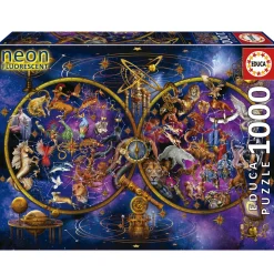 Educa Sterrenbeelden - Glow in the Dark - puzzel 1000 stukjes