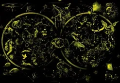 Educa Sterrenbeelden - Glow in the Dark - puzzel 1000 stukjes