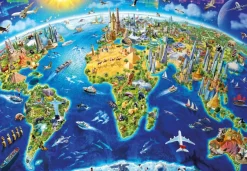 Educa Symbolen van de wereld - puzzel van 2000 stukjes