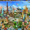 Educa Symbolen van Europa - puzzel van 2000 stukjes