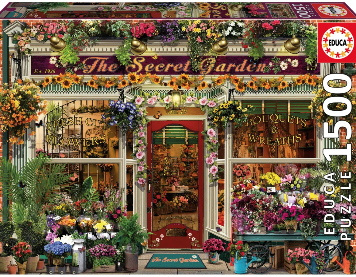 Educa The Secret Garden - legpuzzel van 1500 stukjes
