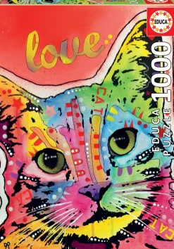 Educa Tilt Cat Love - Dean Russo - puzzel 1000 stukjes
