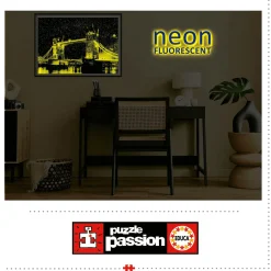Educa Tower Bridge, Londen - Glow in the Dark - puzzel 1000 stukjes