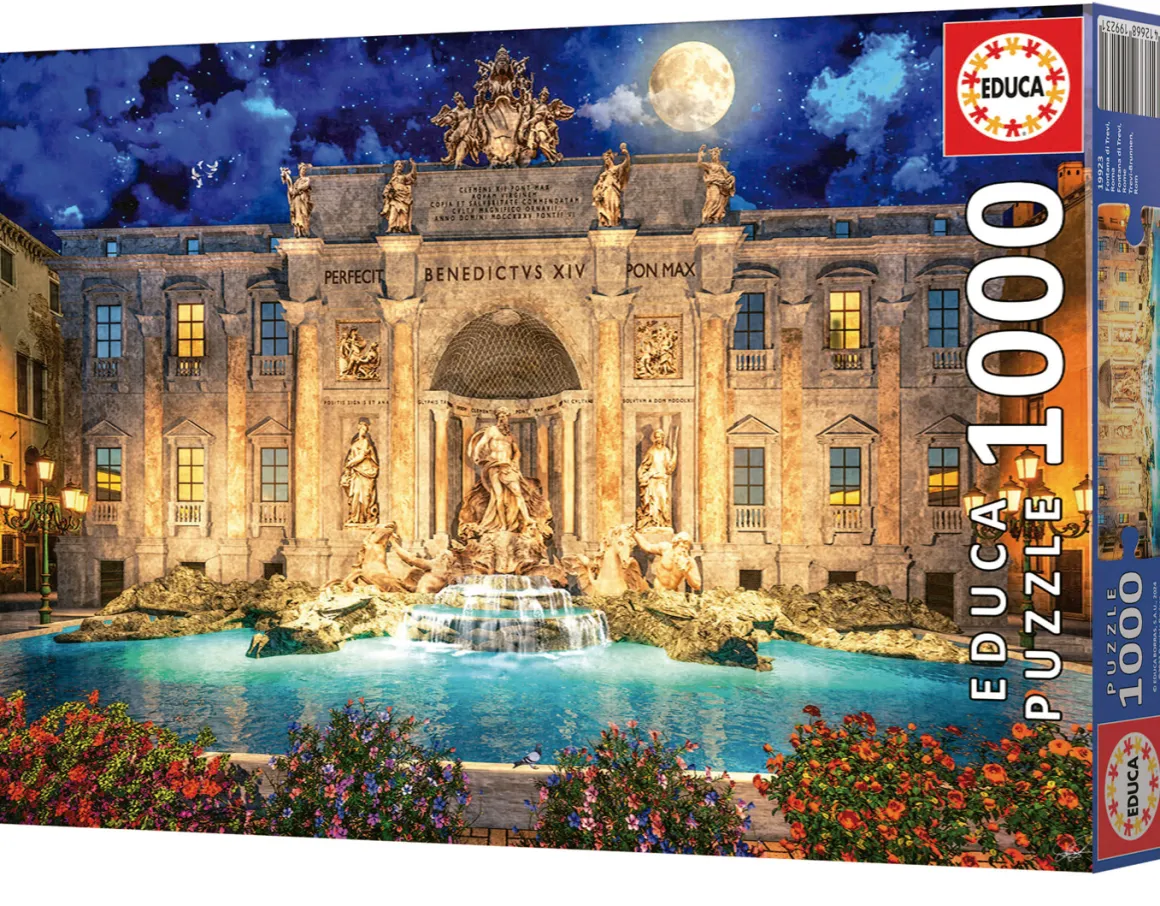 Educa Trevifontein in Rome - puzzel 1000 stukjes