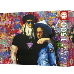 Educa TV boy Leo y Lisa - puzzel 1500 stukjes