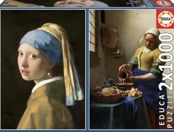 Educa Vermeer - 2 x 1000 stukjes legpuzzel